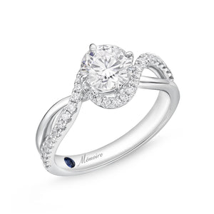 QRPM*46_00 Promise Diamond Engagement Semi-Mount Ring