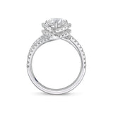 QRPM*49_00 Promise Diamond Engagement Semi-Mount Ring