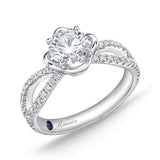 QRPM*51_00 Promise Diamond Engagement Semi-Mount Ring