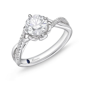 QRPM*52_00 Promise Diamond Engagement Semi-Mount Ring