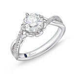 QRPM*52_00 Promise Diamond Engagement Semi-Mount Ring