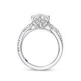 QRPM*52_00 Promise Diamond Engagement Semi-Mount Ring