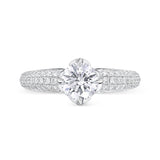 QRPM*55_00 Promise Diamond Engagement Semi-Mount Ring
