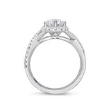 QRPM*56_00 Promise Diamond Engagement Semi-Mount Ring