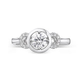 QRPM*58_00 Promise Diamond Engagement Semi-Mount Ring