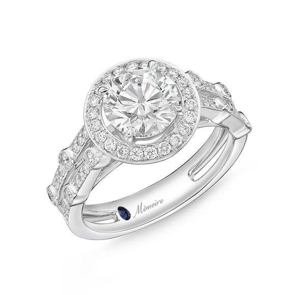 QRPM*61_00 Promise Diamond Engagement Semi-Mount Ring