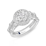 QRPM*61_00 Promise Diamond Engagement Semi-Mount Ring