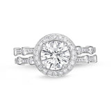 QRPM*61_00 Promise Diamond Engagement Semi-Mount Ring