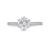 QRPM*62_00 Promise Diamond Engagement Semi-Mount Ring