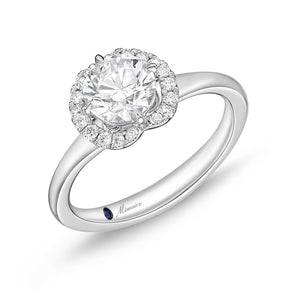 QRPM*63_00 Promise Diamond Engagement Semi-Mount Ring