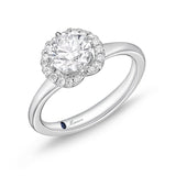QRPM*63_00 Promise Diamond Engagement Semi-Mount Ring