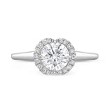 QRPM*63_00 Promise Diamond Engagement Semi-Mount Ring