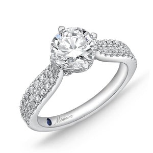 QRPM*64_00 Promise Diamond Engagement Semi-Mount Ring