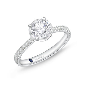 QRPM*69_00 Promise Diamond Engagement Semi-Mount Ring