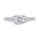 QRPM*86_00 Promise Diamond Engagement Semi-Mount Ring
