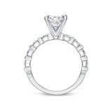 QRPP*32_00 Precious Prong Diamond Engagement Semi-Mount Ring