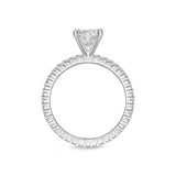 QRPT*29_00 Petite Prong Diamond Engagement Semi-Mount Ring