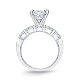 QRPT*42_00 Petite Prong Diamond Engagement Semi-Mount Ring