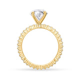 QRPT*19_00 Petite Prong Diamond Engagement Semi-Mount Ring