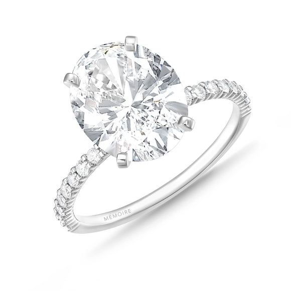 QRPT*69_00 Petite Prong Diamond Engagement Semi-Mount Ring
