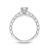 QRTU*01_00 Toujours Diamond Engagement Semi-Mount Ring