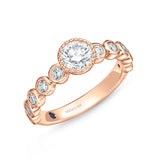 QRTU*07_00 Toujours Diamond Engagement Semi-Mount Ring