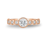 QRTU*07_00 Toujours Diamond Engagement Semi-Mount Ring