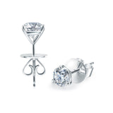 ZEST*01_00  Solitaire Earrings Mounting