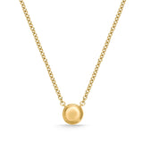 SNTU*26_00 Toujours Diamond Solitaire Necklace