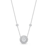 SNTU*27_00 Toujours Diamond Solitaire Necklace