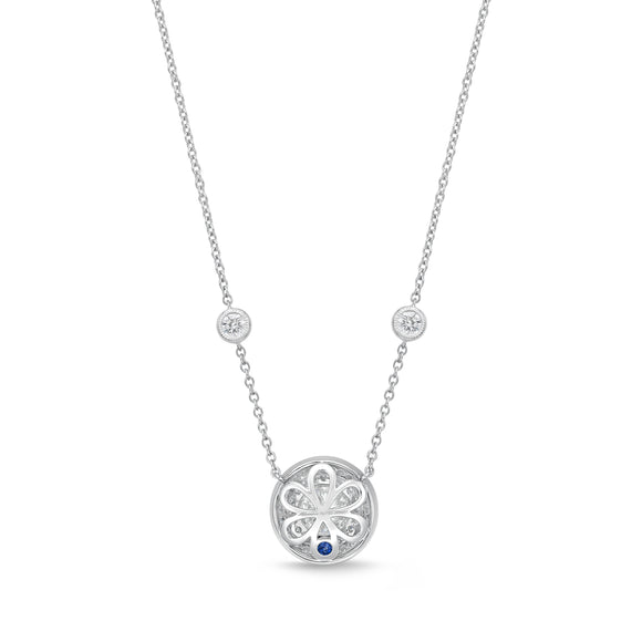 SNTU*27_00 Toujours Diamond Solitaire Necklace