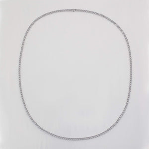 ZNDD167_00 Diamond Line Line Necklace Mounting