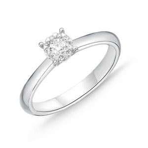 ZRBQ154_00 Diamond Bouquets Engagement Ring Mounting