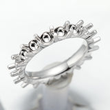 ZRPT209_00 Petite Prong Band Ring Mounting